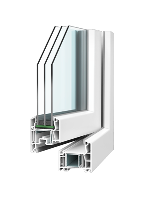 VEKA Profil SOFTLINE 76 AD